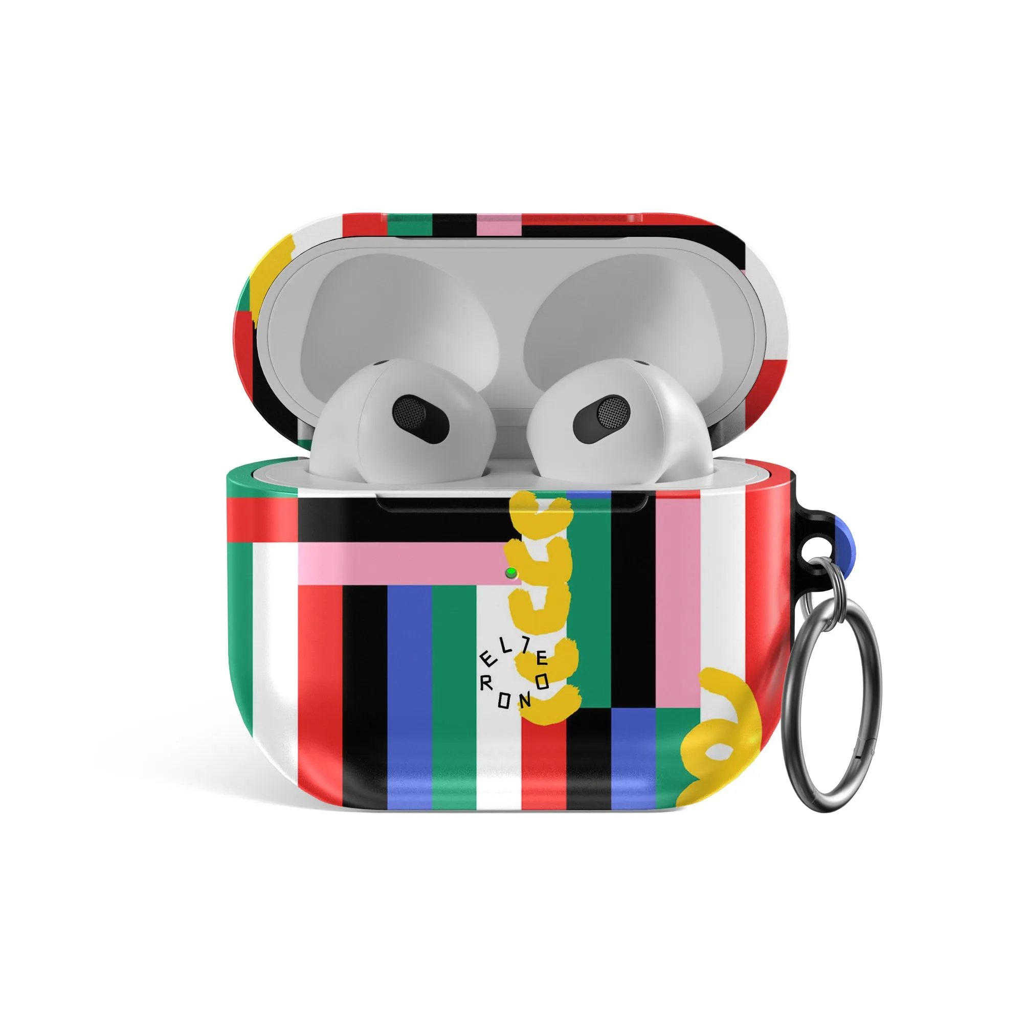 Trending Now Stripe Fusion AirPods Case  Today Only!