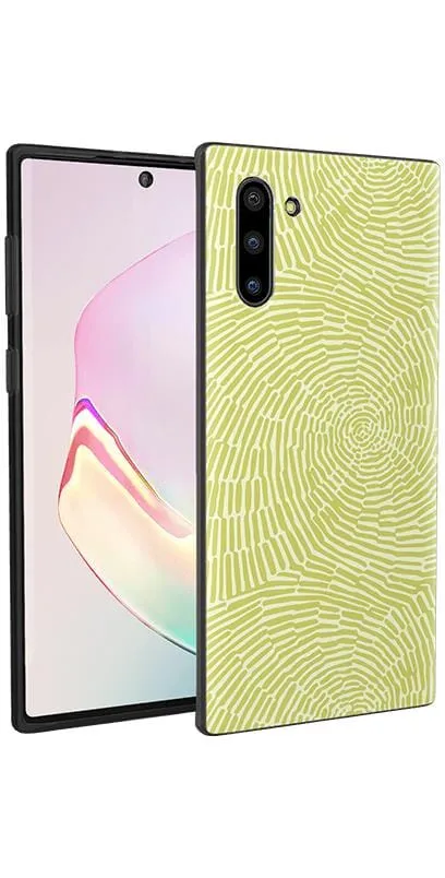 Trending Now Swirl Away | Tea Green Geometric Samsung Case  Last Chance!