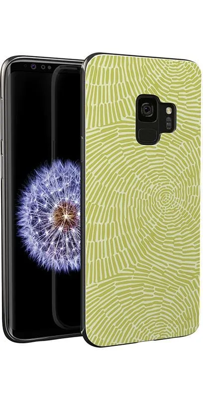 Trending Now Swirl Away | Tea Green Geometric Samsung Case  Last Chance!