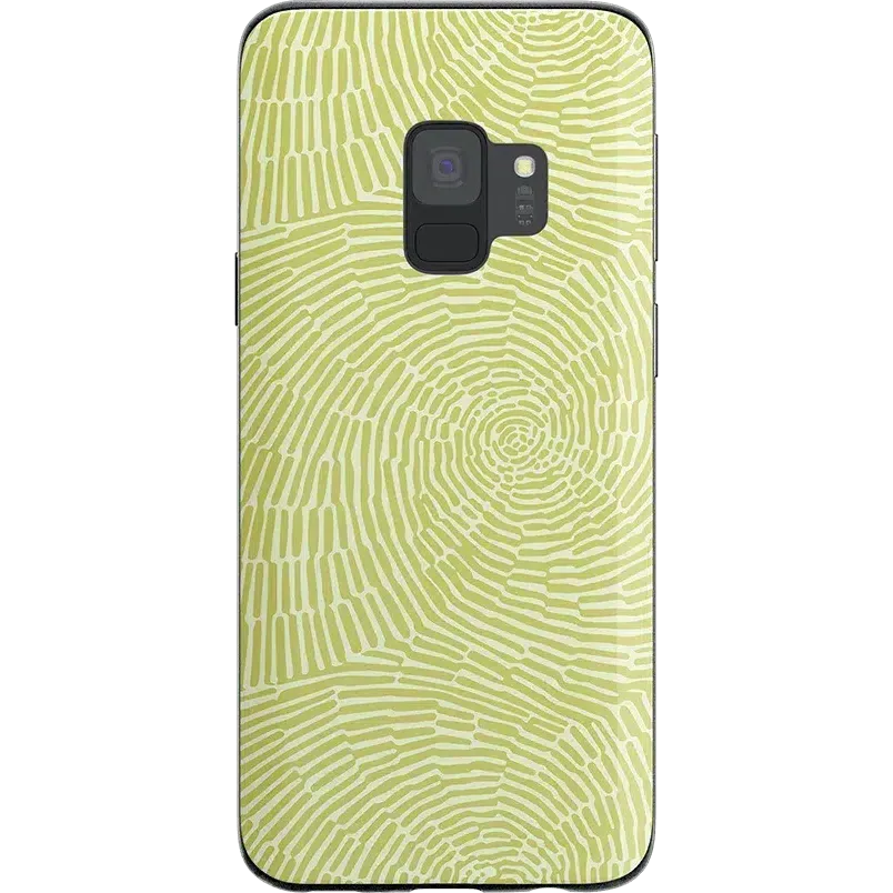 Trending Now Swirl Away | Tea Green Geometric Samsung Case  Last Chance!