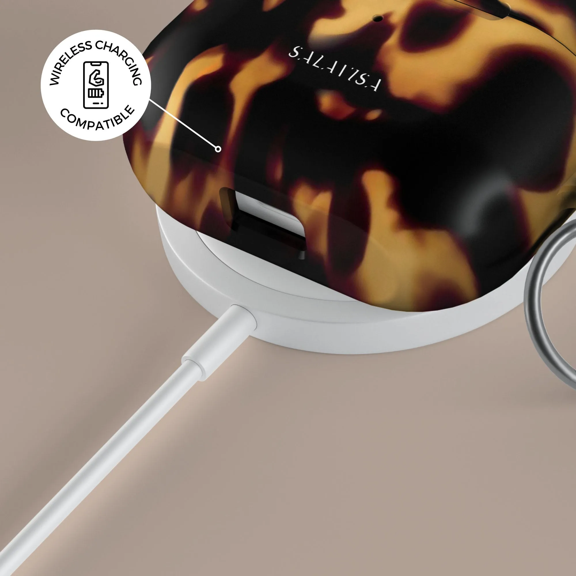 Trending Now Tortoise Dark AirPods Case  Dont Miss Out!