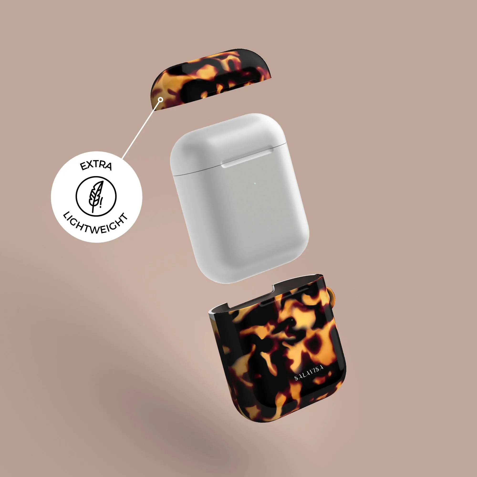 Trending Now Tortoise Dark AirPods Case  Dont Miss Out!