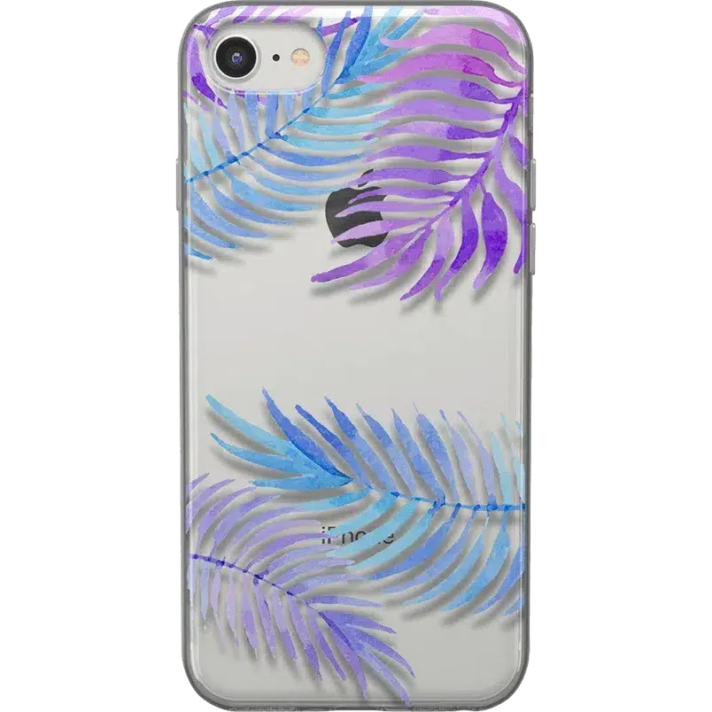 Trending Now Tropical Blues | Palm Leaves Floral case  Limited Release!