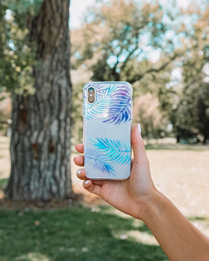 Trending Now Tropical Blues | Palm Leaves Floral case  Limited Release!