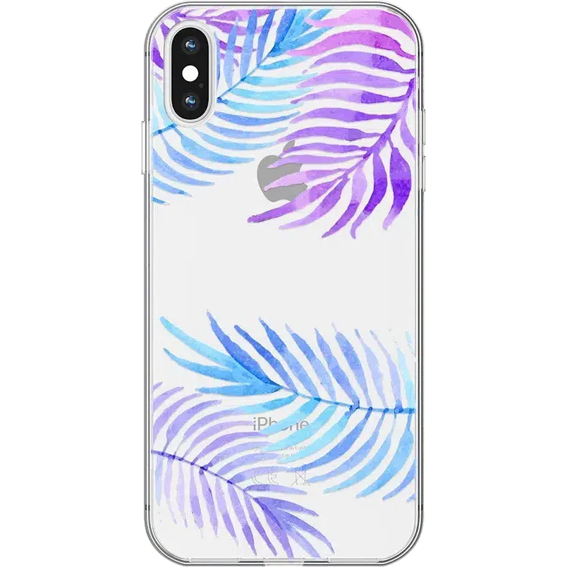 Trending Now Tropical Blues | Palm Leaves Floral case  Limited Release!