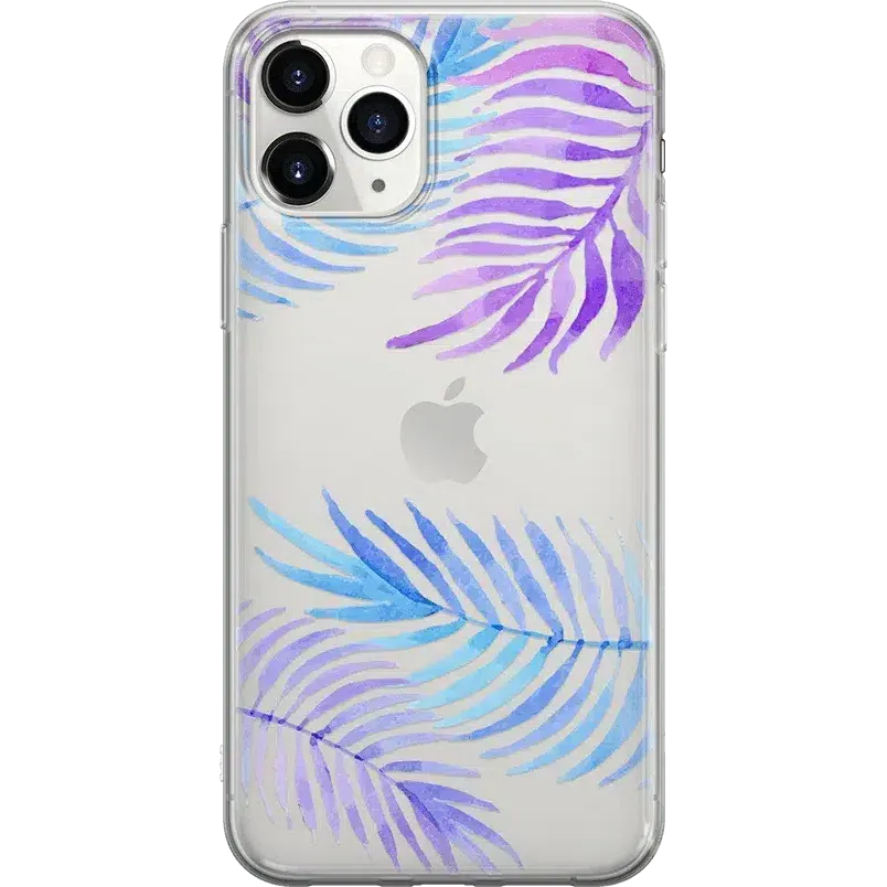 Trending Now Tropical Blues | Palm Leaves Floral case  Limited Release!