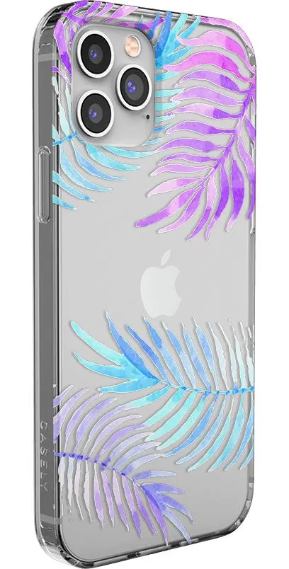Trending Now Tropical Blues | Palm Leaves Floral case  Limited Release!