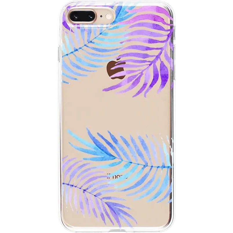 Trending Now Tropical Blues | Palm Leaves Floral case  Limited Release!