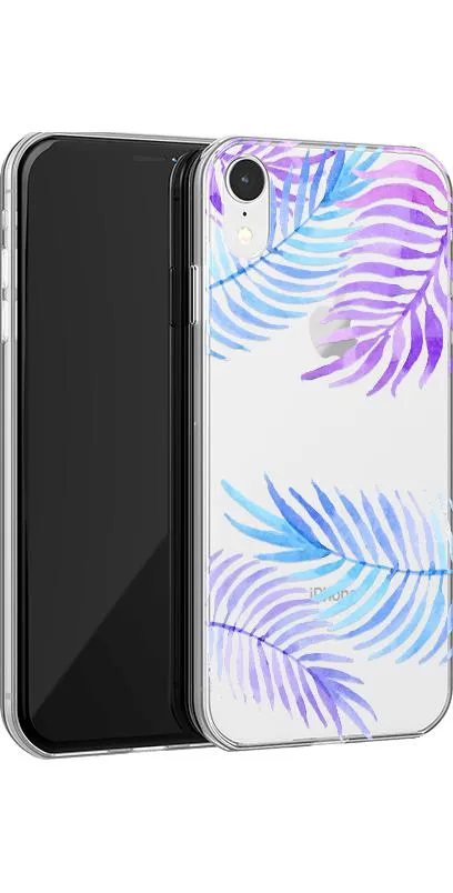 Trending Now Tropical Blues | Palm Leaves Floral case  Limited Release!