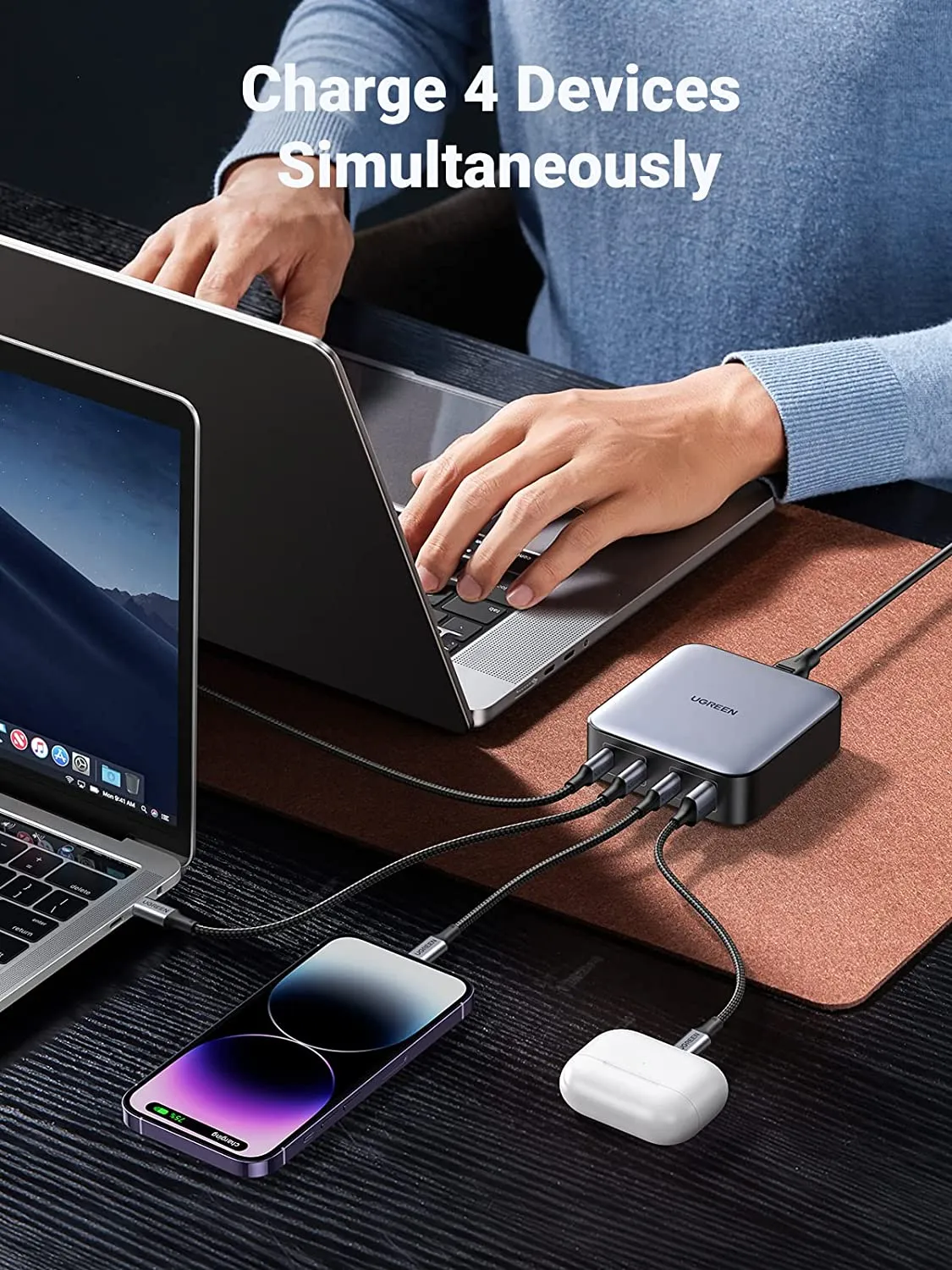 Trending Now UGREEN 100W Desktop Charger (Bundle)  Limited Release!