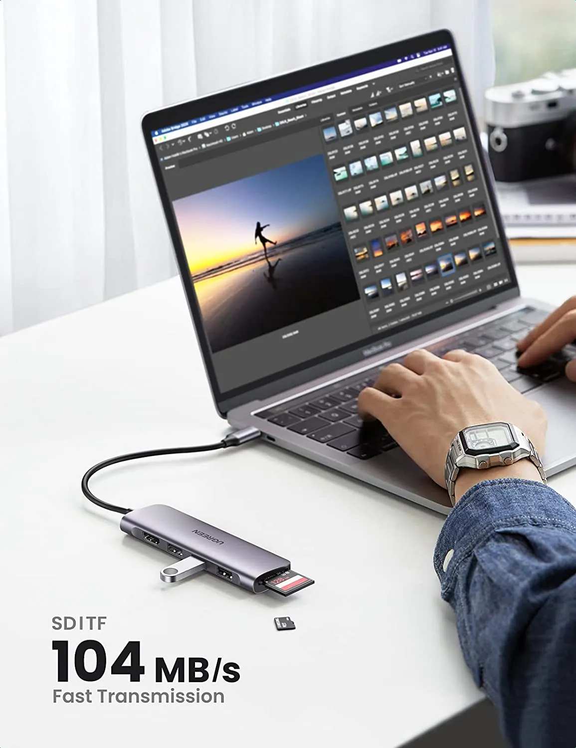 Trending Now UGREEN 6-in-1 4K HDMI USB C Hub  Last Few Pieces!