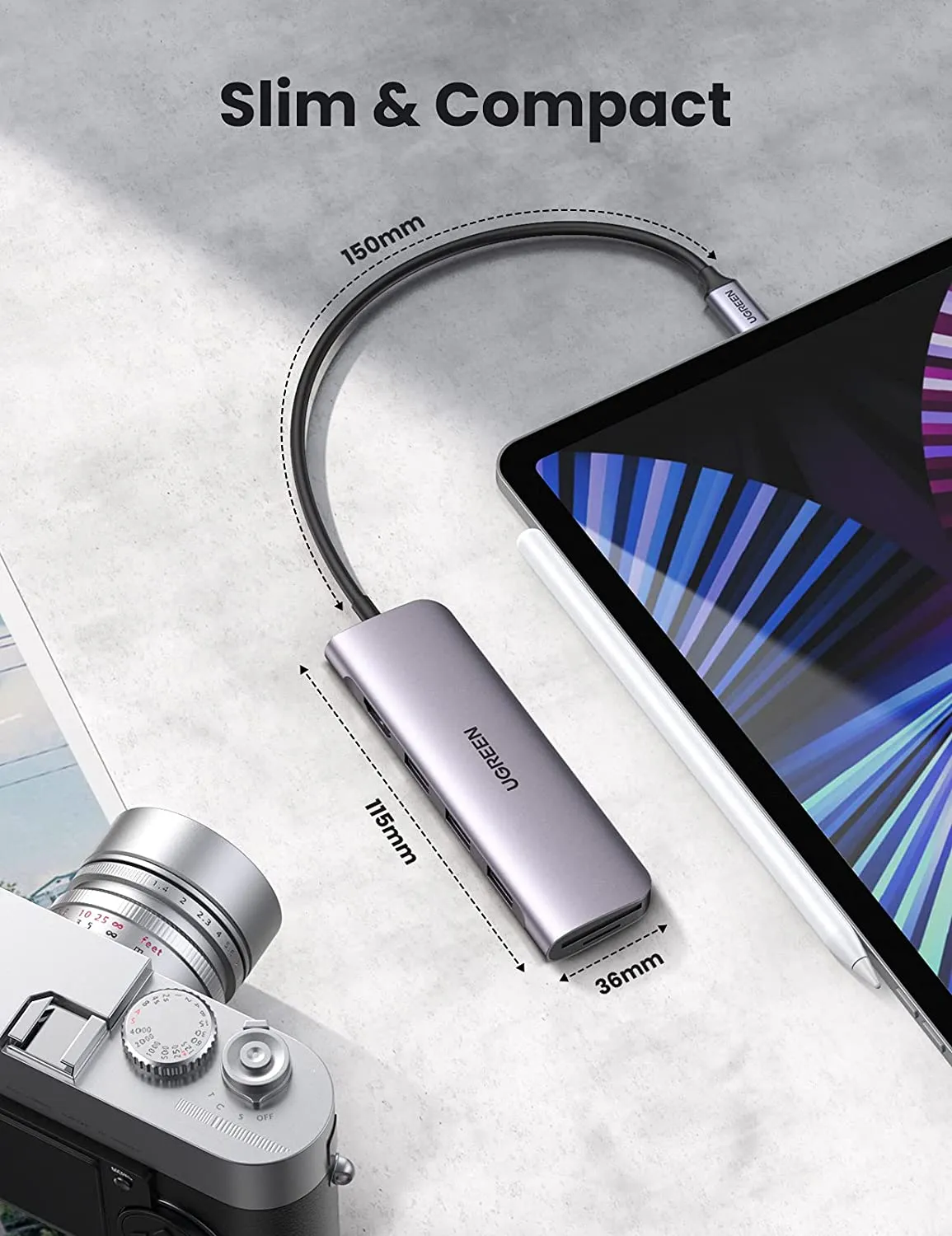 Trending Now UGREEN 6-in-1 4K HDMI USB C Hub  Last Few Pieces!