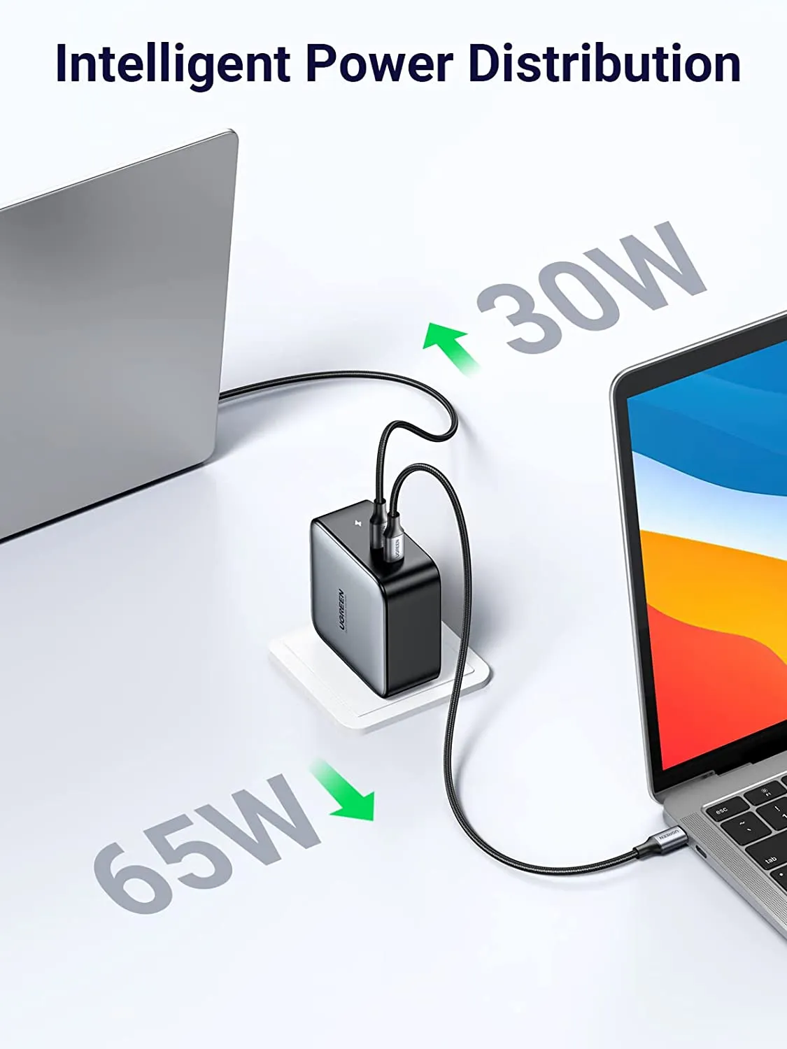 Trending Now UGREEN Nexode 100W USB C Wall Charger - 2 Ports  Today Only!