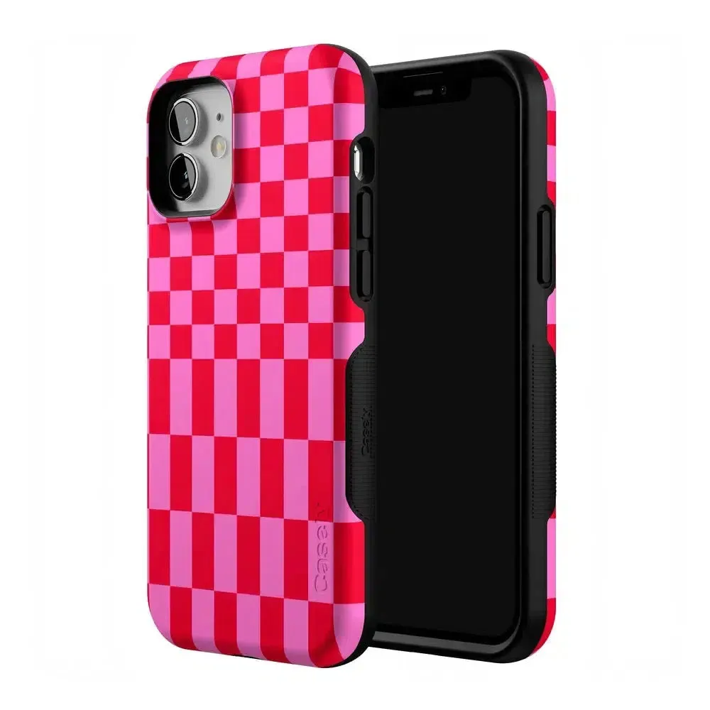 Trending Now Vibe Check | Pink Checkerboard Case  Limited Stock!