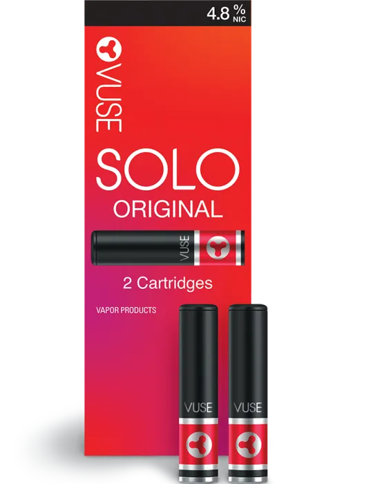 Trending Now Vuse Solo Cartridges - 2 Pack  Stylish & Comfortable