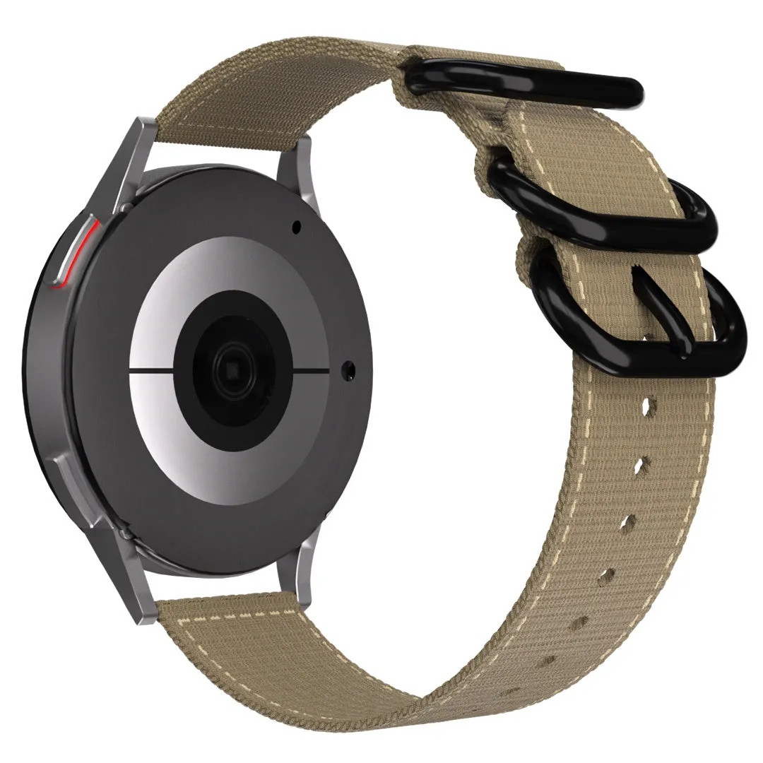 Trending Now Xiaomi Amazfit GTS Nylon Strap with Buckle (Khaki)  Ends Soon!