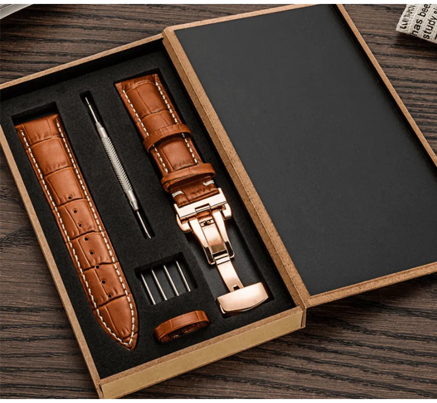 Trending Now Xiaomi Amazfit GTS Premium Leather Strap (Brown)  Limited Stock!