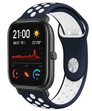 Trending Now Xiaomi Amazfit GTS Sport Strap (Blue/White)  Almost Gone!