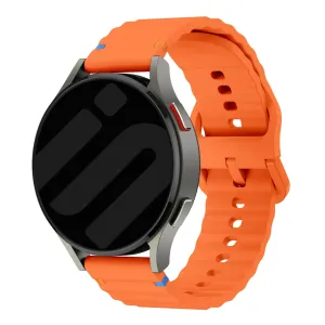 Trending Now Xiaomi Amazfit GTS Wave Silicone Strap (Orange)  Stylish & Comfortable