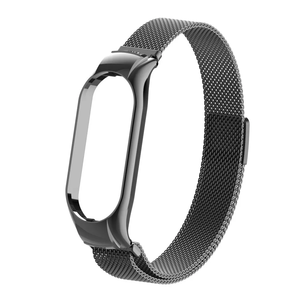 Trending Now Xiaomi Mi Band 7 Milanese Strap (Black)  Last Chance!