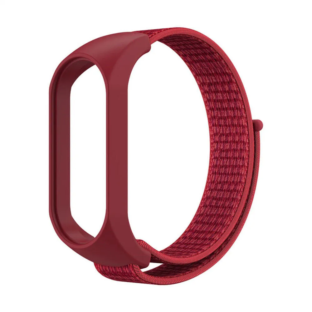 Trending Now Xiaomi Mi Band 7 Nylon Strap (Red)  Today Only!