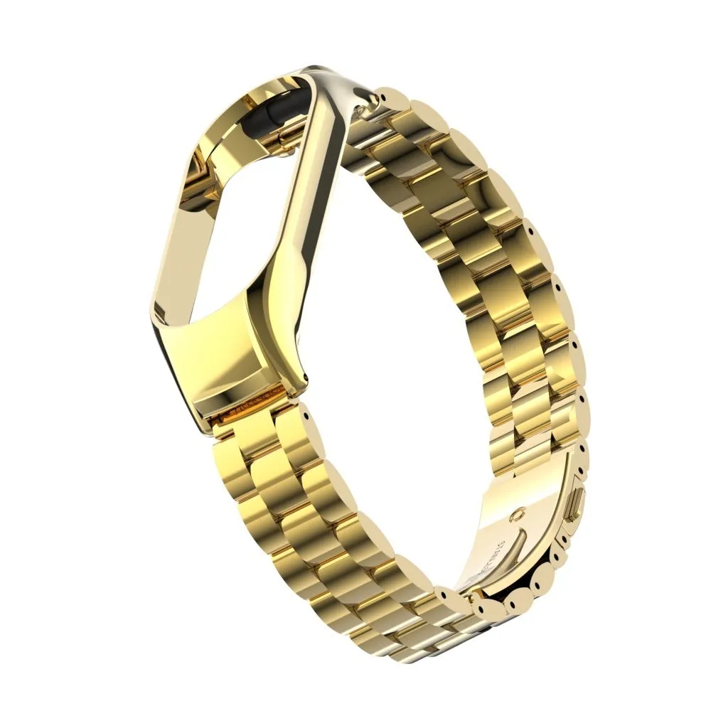 Trending Now Xiaomi Mi Band 7 Steel Strap (Gold)  Limited Stock!