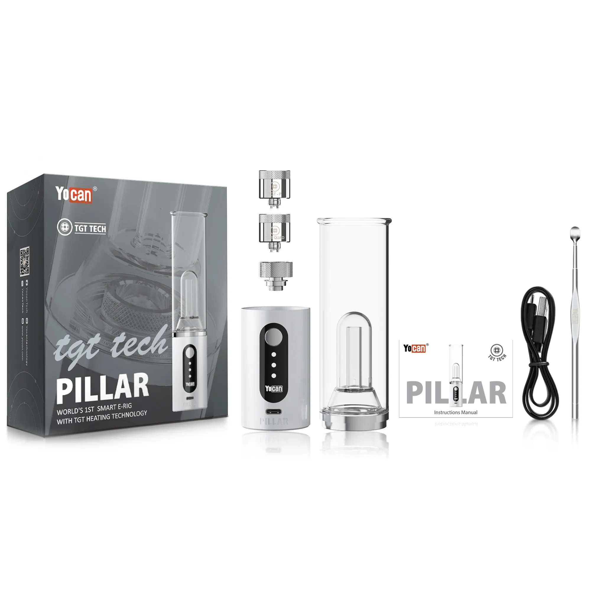 Trending Now Yocan Pillar - Smart E-Rig  Limited Stock!