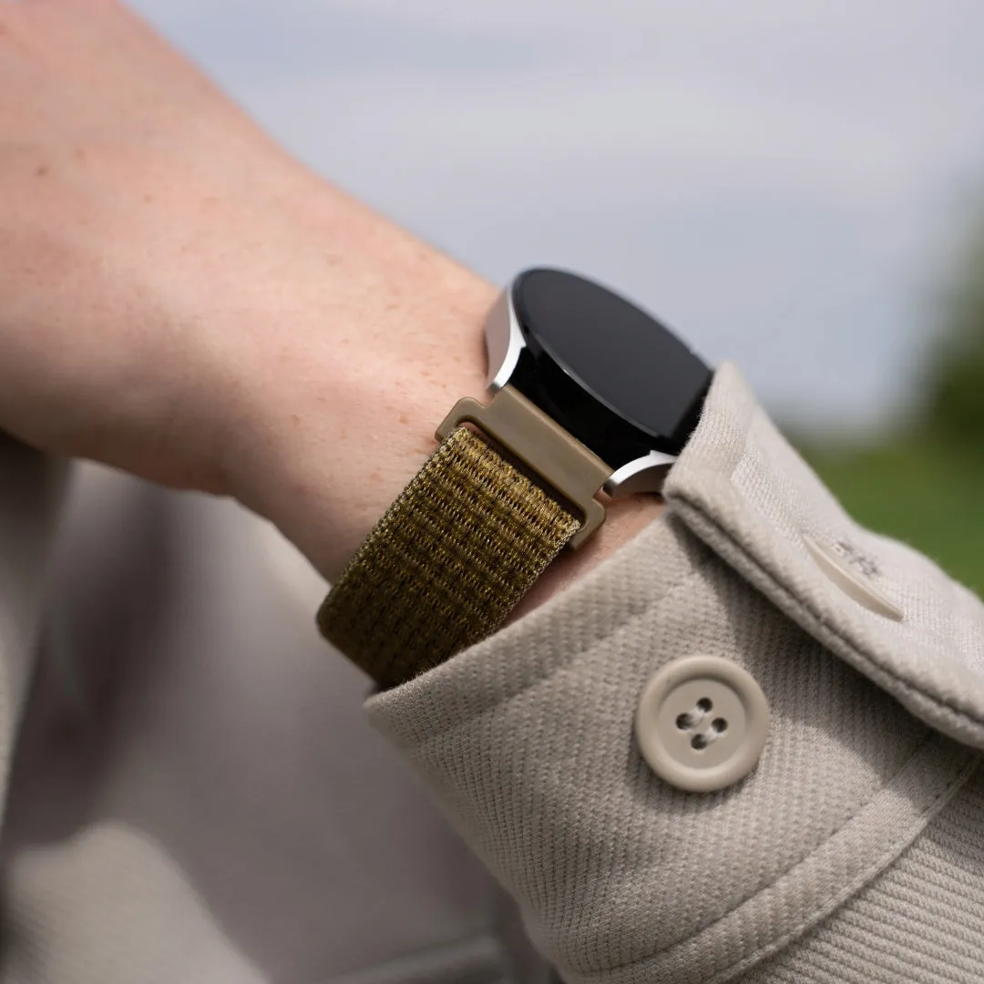 Trendy 2025 Amazfit GTS 2 Nylon Strap (Olive)  Ends Soon!