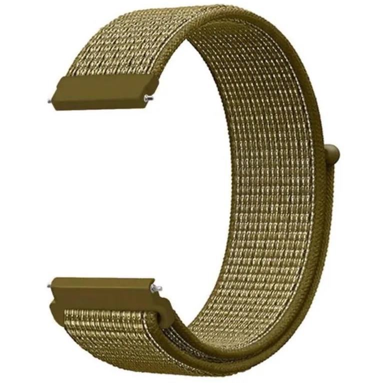 Trendy 2025 Amazfit GTS 2 Nylon Strap (Olive)  Ends Soon!