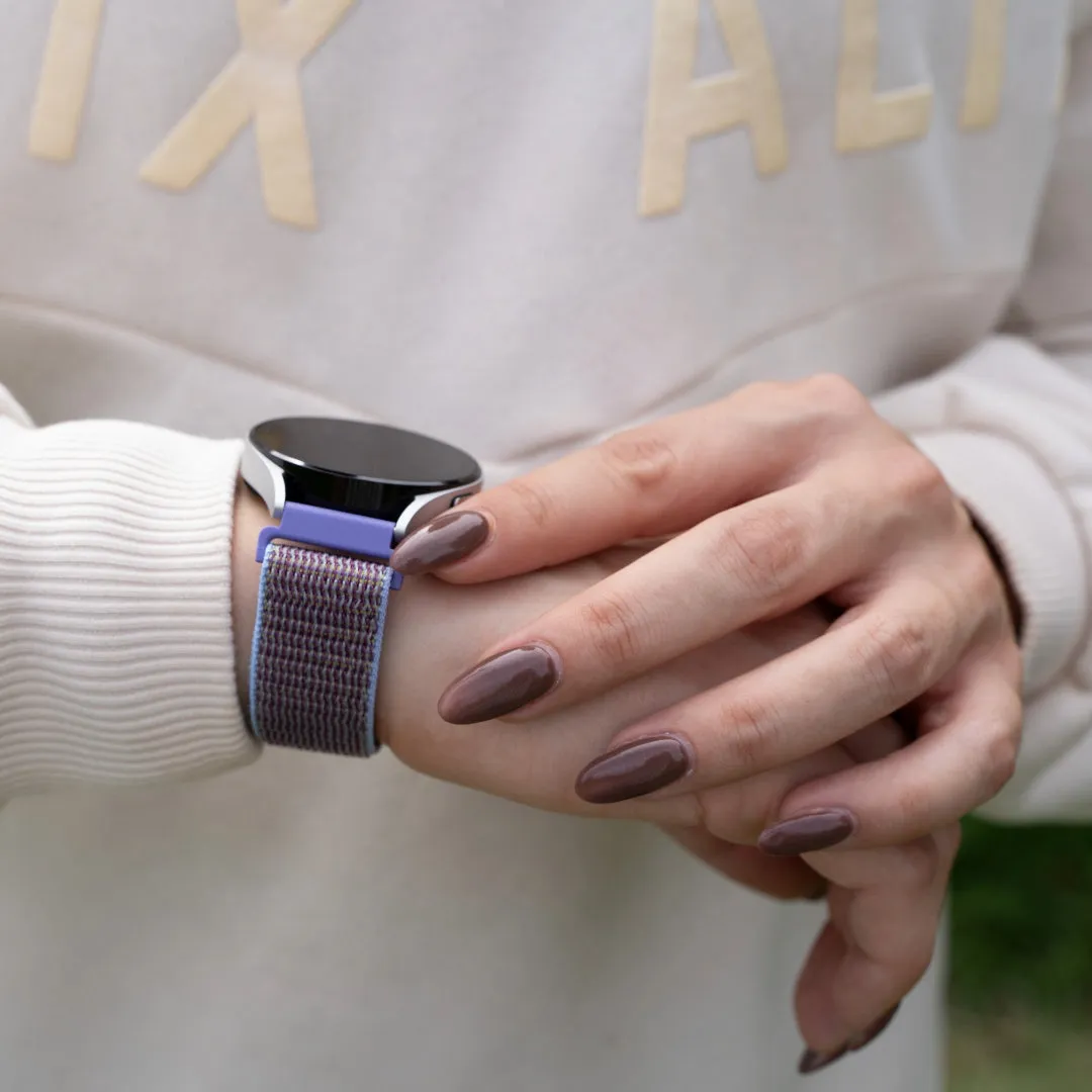 Trendy 2025 Amazfit GTS 2 Nylon Strap (Purple)  Last Few Pieces!
