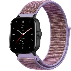 Trendy 2025 Amazfit GTS 2 Nylon Strap (Purple)  Last Few Pieces!