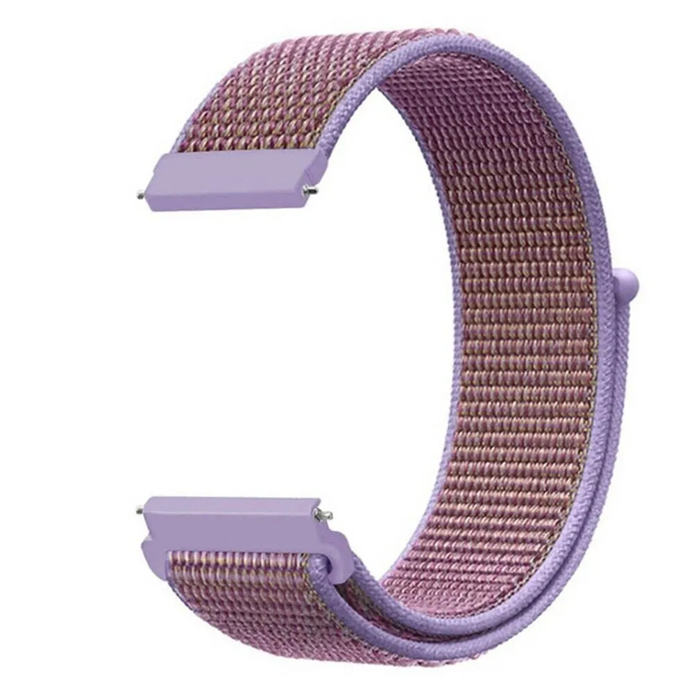 Trendy 2025 Amazfit GTS 2 Nylon Strap (Purple)  Last Few Pieces!