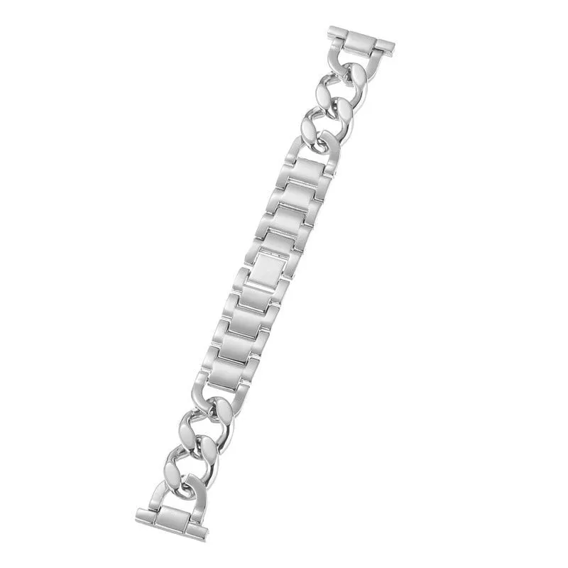Trendy 2025 Amazfit GTS 2 Steel Chain Strap (Silver)  Dont Miss Out!