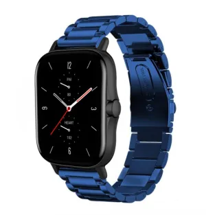 Trendy 2025 Amazfit GTS 2 Steel Strap (Blue)  Dont Miss Out!