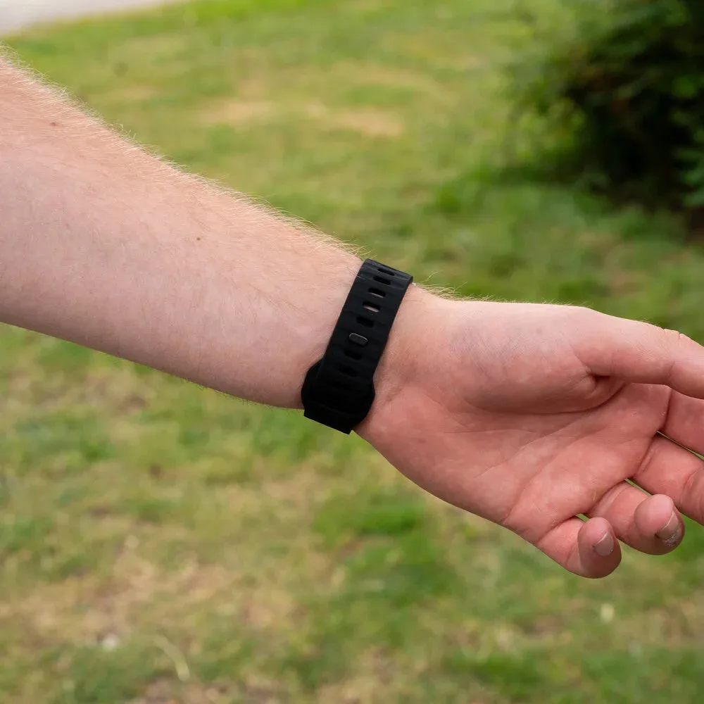 Trendy 2025 Amazfit GTS 4 Outdoor Silicone Strap (Black)  Limited Availability!