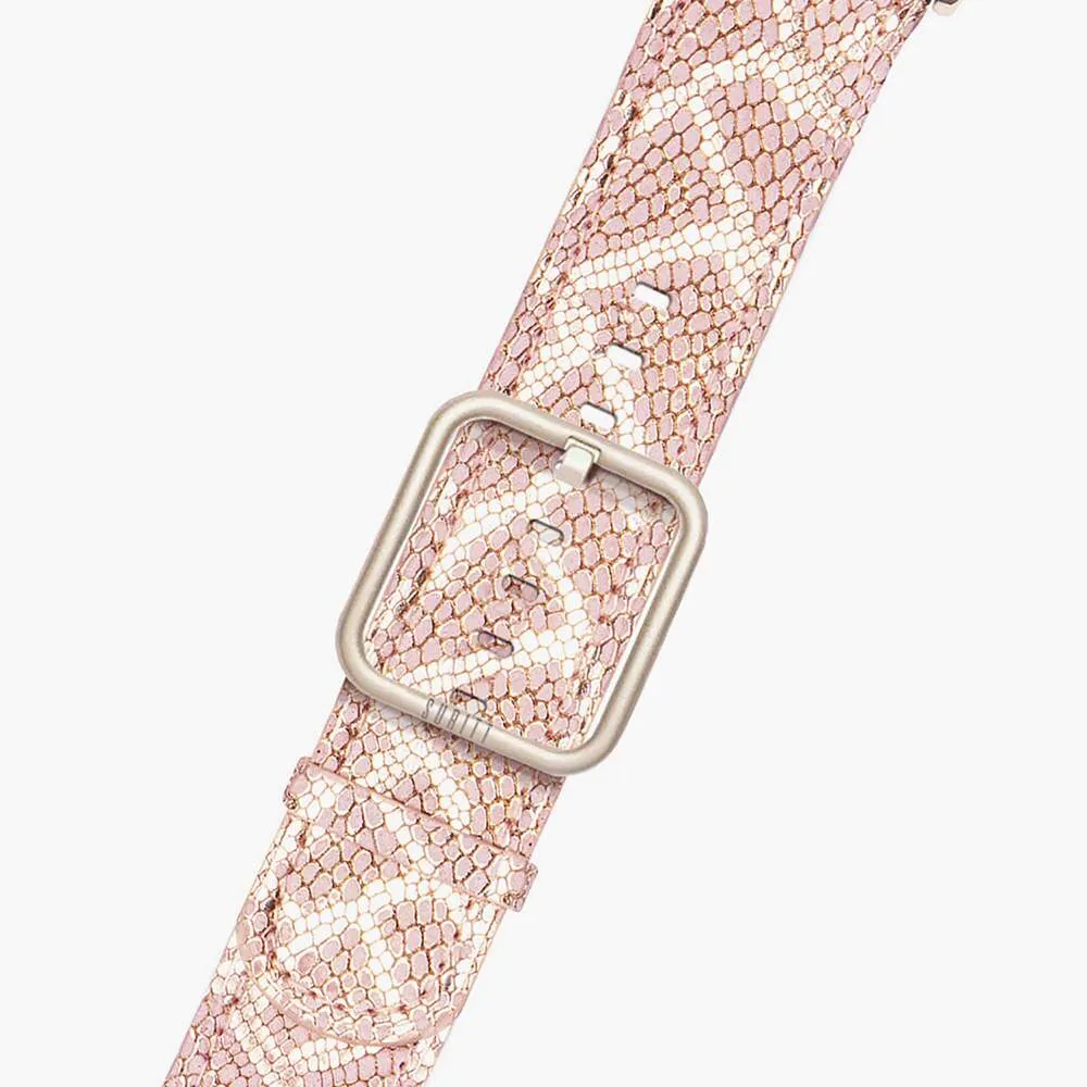 Trendy 2025 Apple Watch Band Paris Pink  Limited Availability!