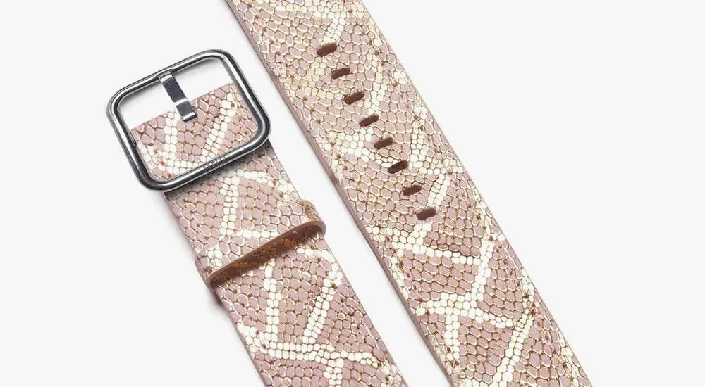 Trendy 2025 Apple Watch Band Paris Pink  Limited Availability!