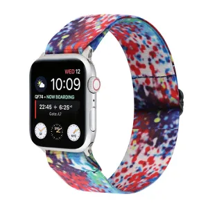 Trendy 2025 Apple Watch Elastic Strap (Colourful)  Ends Soon!