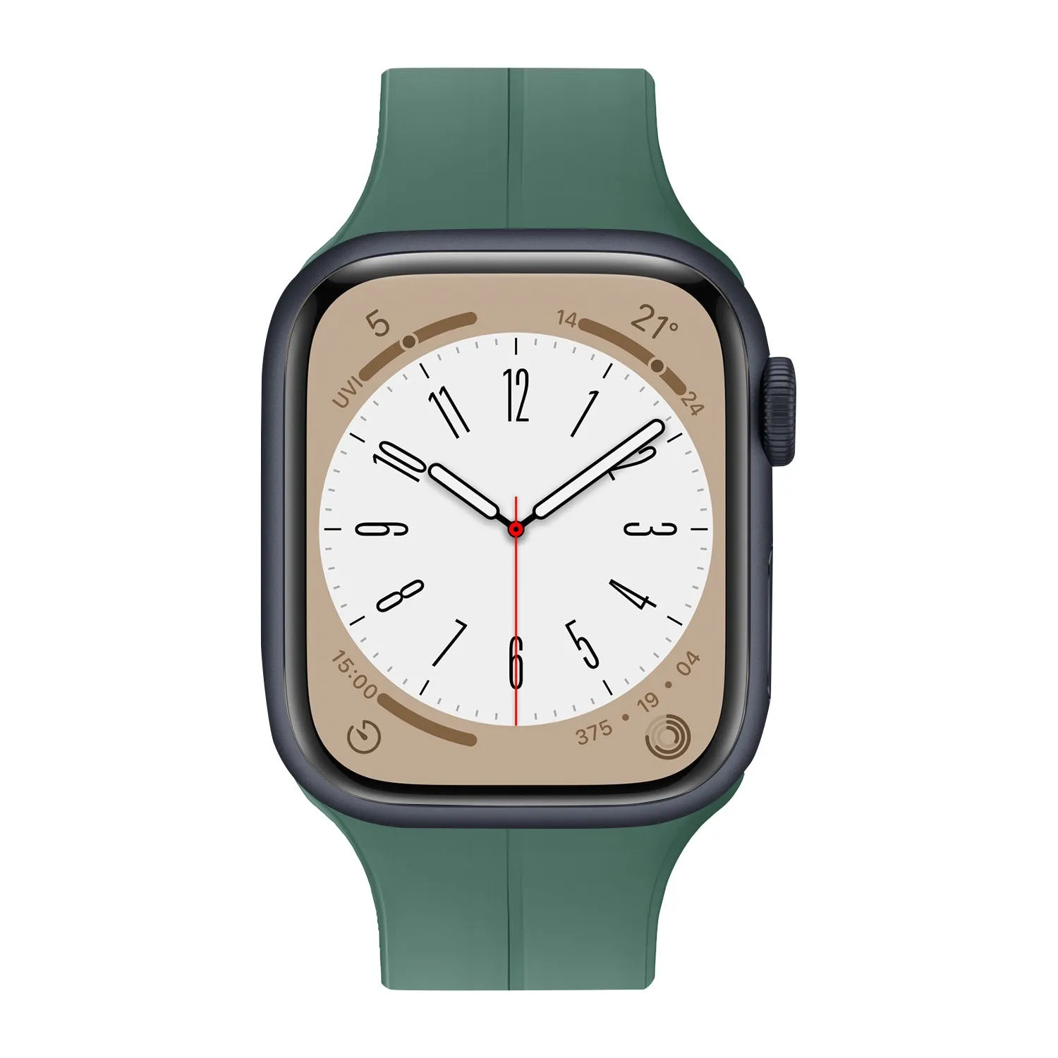 Trendy 2025 Apple Watch Magnetic D-Buckle Strap (Viridian)  Limited Release!