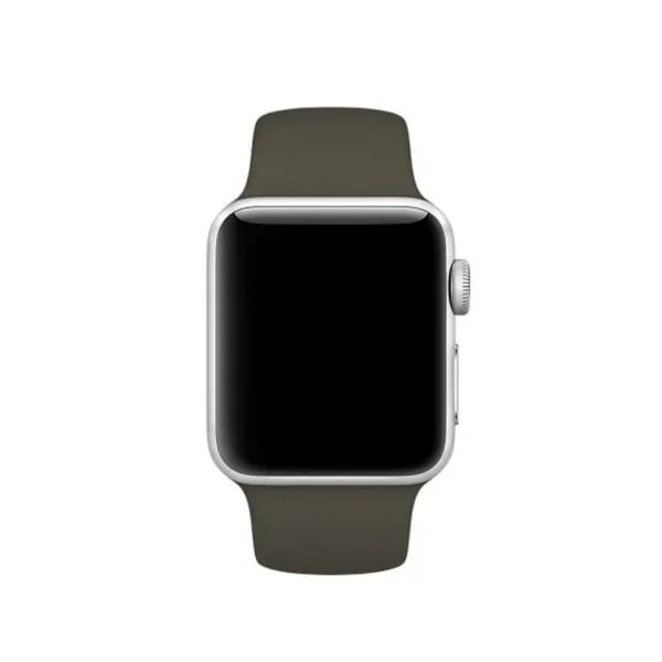 Trendy 2025 Apple Watch Silicone Strap (Army Green)  Limited Release!