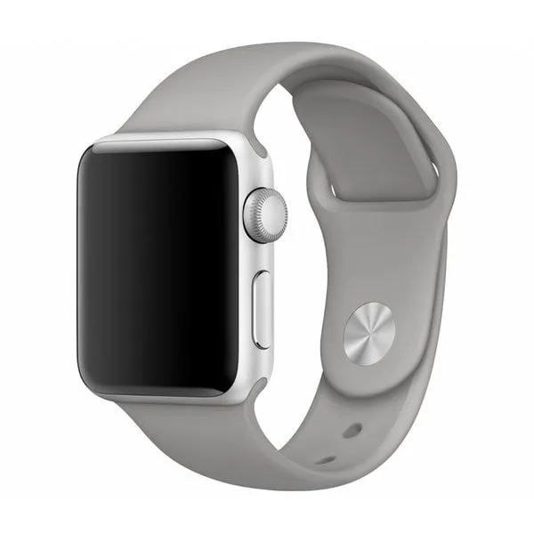 Trendy 2025 Apple Watch Silicone Strap (Grey)  Almost Sold Out!