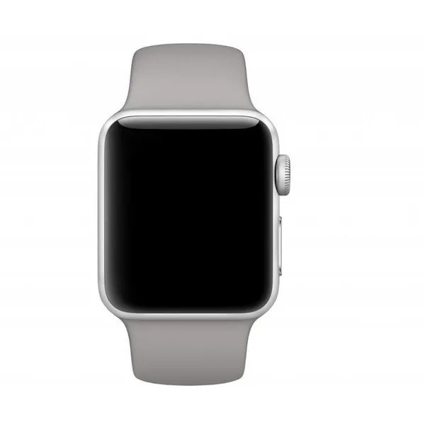 Trendy 2025 Apple Watch Silicone Strap (Grey)  Almost Sold Out!
