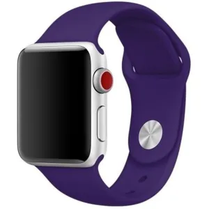 Trendy 2025 Apple Watch Silicone Strap (Purple)  Almost Gone!