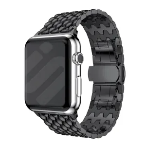 Trendy 2025 Apple Watch Steel Strap Dragon (Black)  Ends Soon!