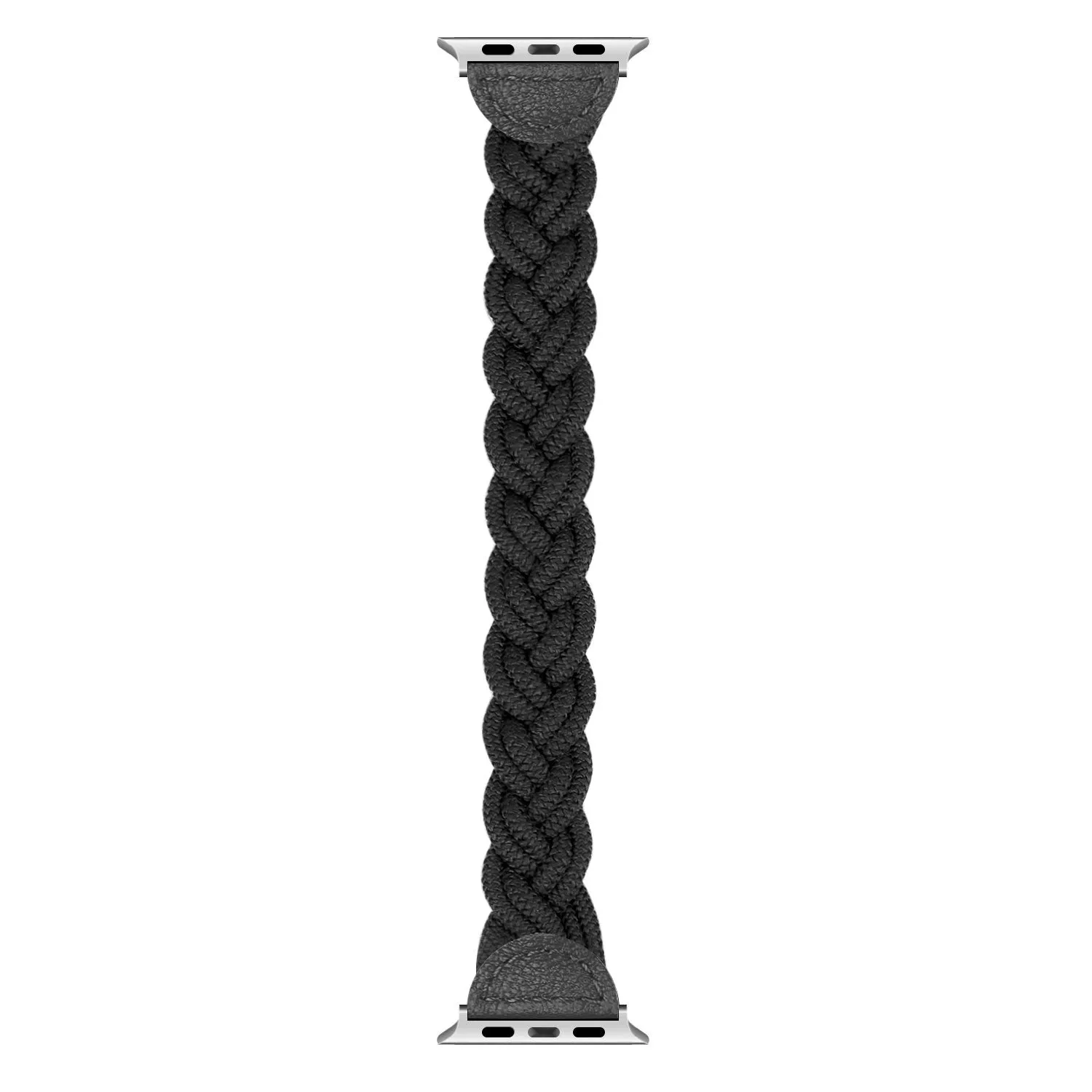 Trendy 2025 Apple Watch Twisted Nylon Strap (Black)  Dont Miss Out!