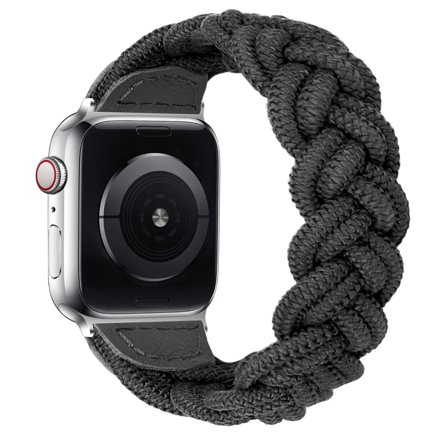 Trendy 2025 Apple Watch Twisted Nylon Strap (Black)  Dont Miss Out!