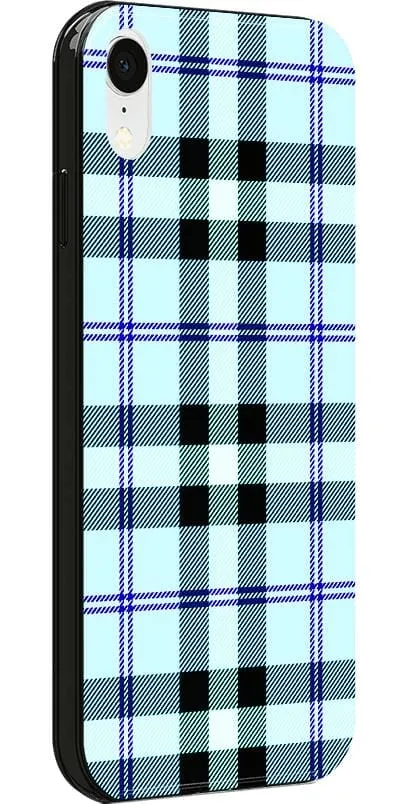 Trendy 2025 As if! | Light Blue Plaid Case  Today Only!