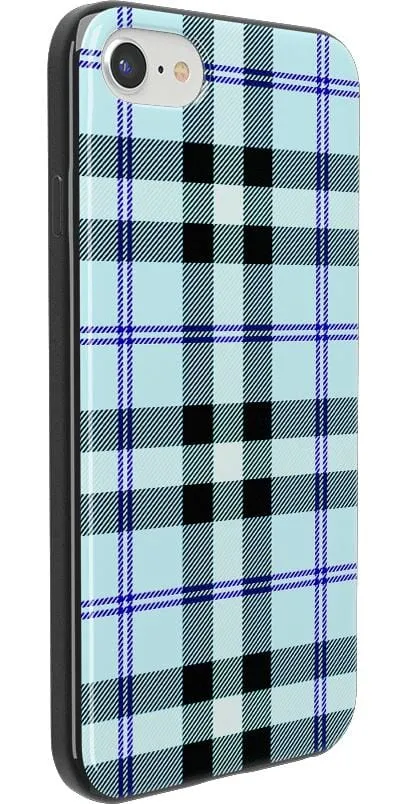 Trendy 2025 As if! | Light Blue Plaid Case  Today Only!