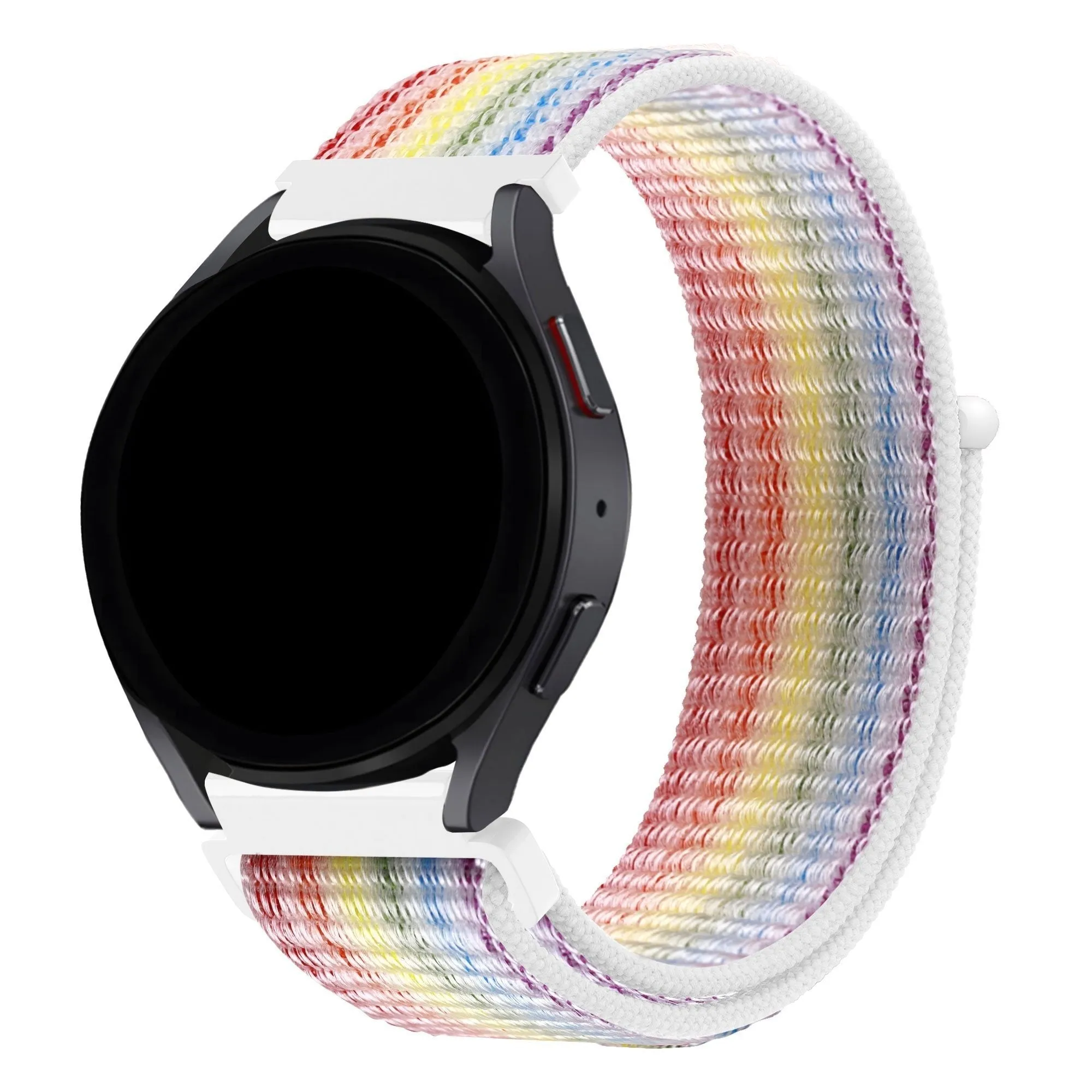Trendy 2025 Bandz Amazfit GTS 4 Nylon Strap 'Classic' (Multicolour)  Almost Gone!