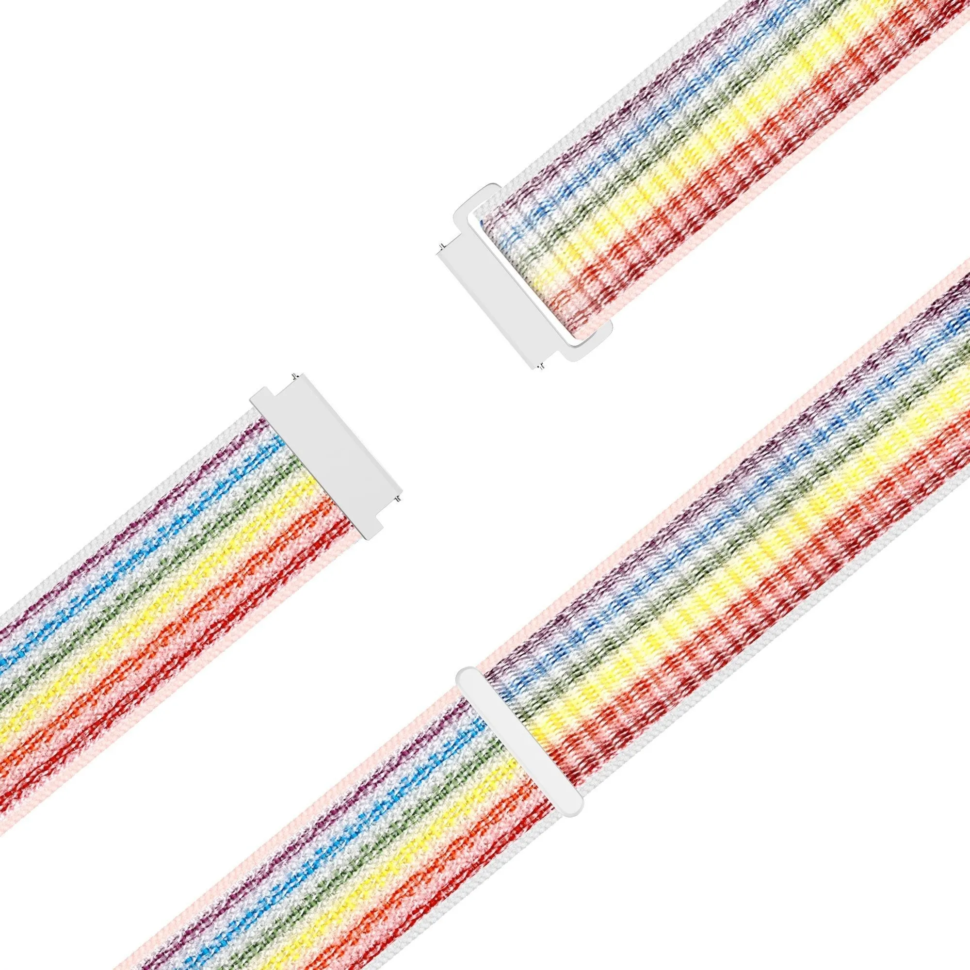 Trendy 2025 Bandz Amazfit GTS 4 Nylon Strap 'Classic' (Multicolour)  Almost Gone!